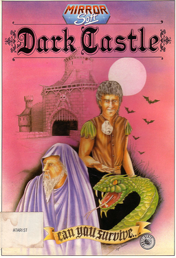 Dark Castle box art for Atari ST